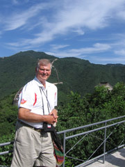 Gord Hume in China